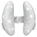 Infant Travel Pillow, Adjustable Baby Head Neck Support Cushion for Car Seat and Stroller - Comfortable and Lightweight Baby Travel Pillow, with Moon and Star Pattern