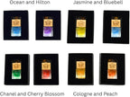 Hanging Air Fresherner Fragrance Oil Glass Bottle, With Multiple Scents Fragrance, Automobile Interior Decoration, Long Lasting For Car and Home. (Hilton and Ocean)