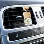 Car Air Freshener | Fresh Linen Scent Car Fresheners for Women & Men | Long Lasting Fragrance Car Clean Cotton Scents | Air Diffuser with Car Vent Clip (2 Pack)