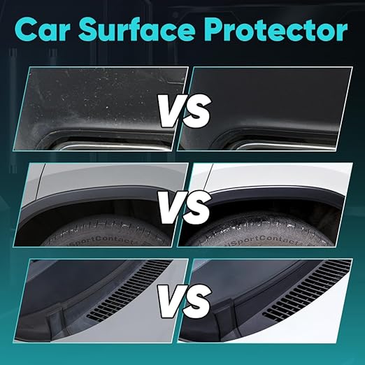 Crystal Coating for Car Plastic Parts - Plastic Trim Restorer to Restore Faded Surfaces - Long Lasting Shine, Easy Wipe-On for Dashboard, Door Panels & Exterior Trim (3)