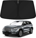 KUST Windshield Sun Shade for 2020-2025 2026 Lincoln Corsair Accessories Custom Fit Sunshade Sun Visor Protector Foldable Blocks UV Rays Keep Your Car Cooler