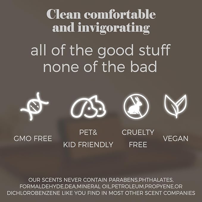 Wood Car Air Freshener - Long Lasting Teak Scent Starter Kit, Essential Oils, Metal Clip. Car Odor Eliminator with Clean Ingredients, Auto Accessories.
