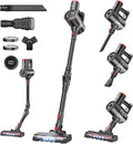 Cordless Vacuum Cleaner for Home,Cleans Under Furniture Without Bending,40Kpa 45Mins,Self-Standing,Powerful Stick Vacuum Cordless for Pet Hair,Hard Floors,Carpets,Car