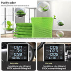50g/Bag Nature Activated Bamboo Charcoal Bag Odor Absorber Air Purifying Bag for Home/Odor Eliminator Air Freshener for Car,Closet,Deodorizer Shoe, Room Basement,Litter Box (10 Bags)