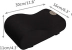 Timorn Car Armrest Cushion, Memory Foam Car Armrest Console,Car Center Console Armrest Pillow(Black)