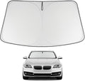 Proadsy 2026 Upgrade Front Windshield Sun Shade Foldable Sunshade Protector Custom Fit 2011-2016 BMW 5 Series Accessories