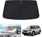 KUST Windshield Sun Shade for 2019-2025 2026 Subaru Forester Accessories, Custom Fit SUV Car Front Sunshade Window Sun Visor Protector Foldable Blocks UV Rays Keep Your Car Cooler