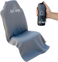 Car Seat Towel | Premium Microfiber Towel Seat Covers for Cars | Universal Fit & Machine Washable | Portable Car Seat Towel Cover After Gym, Yoga, Beach Taupe