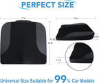 Car Seat Cushion, Comfortable Memory Foam Seat Pillow for Driving, Sciatica-Back Pain Relief, Cushion for Car-Truck, Office, Wheelchair - Black