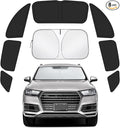 Car Window Shades Intended for Audi Q7 2016-2019, Privacy Window Covers 8PCS for Side, Rear & Windshield, Car Shield Sunshade for Privacy Protection, Heat Blocking, Camping and Parking