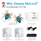 2 Pack Spiders Car Vent Clips Air Freshener Rhinestones Bling Aesthetic Car Vent Accessories Dash Blue Cool Goth Car Accessories