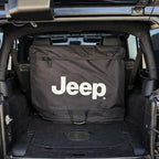 Jeep Freedom Top Hardtop Panel Storage Bag for 2007-2026 Wrangler JK JKU JL JLU and Gladiator JT - Padded Protective Carry Case 2-Door and 4-Door Sport, Sahara, Rubicon, Unlimited models (Jeep Logo)