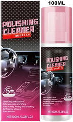 Car Interior Cleaner,100ml Vehicle Shine Protectant Restorer - Car Interior Cleaner Spray,for Fading Cracking Aging Armrest Boxes Center Console Leather Seat Dashboard Trim