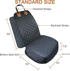 Front Seat Cover for Dogs 2PK Car Seat Covers Front Seats Pet Car Seat Cover Bucket Car Seat Cover for Dogs Front Car Seat Covers Front Seat Pet Cover