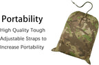 Poncho Liner Military Insulation Outdoor Camping Blanket for Travel, Beach, Grass, Picnic, Car Emergency, Outdoor, Survival