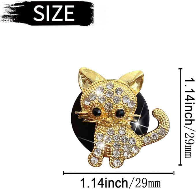 Bling Rhinestone Car Air Vent Clip,Dashboard Outlet Clip,Car Air Freshener Vent Clips,Car Air Conditioning Outlet Clip Decorative,Bling Car Accessories Car Interior Decoration Charm,Cute Car Decor