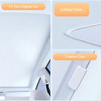 Car Glass Roof Sunshade Compatible with Audi Q5 2009-2017, One-Piece Sunroof Shade with Storage Bag, Foldable Sunshade Roof Cover, Heat Insulation, Sun Protection, No-Sagging