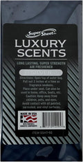 Super Sheet Under the Seat Car Air Fresheners: The Best Car Air Freshener and Odor Eliminators - Long Lasting Car Fresheners (Small Silver, 1 Pack)