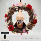 Car Air Freshener 8ml | Perfume Style Freshener Inspired by L.Vitton Ombré nomad Fragrance | Natural Essential Oil Glass Bottle with Wooden Diffuser | Lasts Up to 60 Days