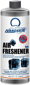 Nanoskin Concentrated Air Freshener – ICE - Emits Fragrant Scent with Odor Eliminator into The Air to Freshen Interior | Adjustable Dilution up to 9:1 | For Automotive, Home, Office & More