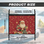 Santa Claus Star Car Roof Storage Bag Hanging Car Storage Bag All Car Storage Organizers Large Capacity Can Hold Mobile Phone, Wallet
