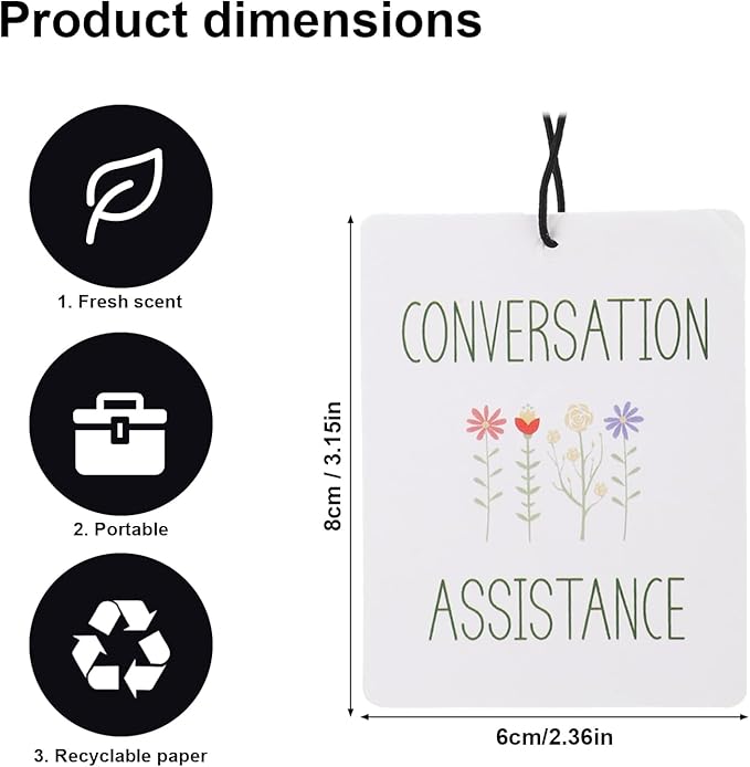 4pcs Green Christian Car Air Freshener, Portable Religious Cute Hanging Decor Floral Bible Verses Car Hanging Air Freshener for Women Girls Closet Drawer Auto Accessories (4 Styles)