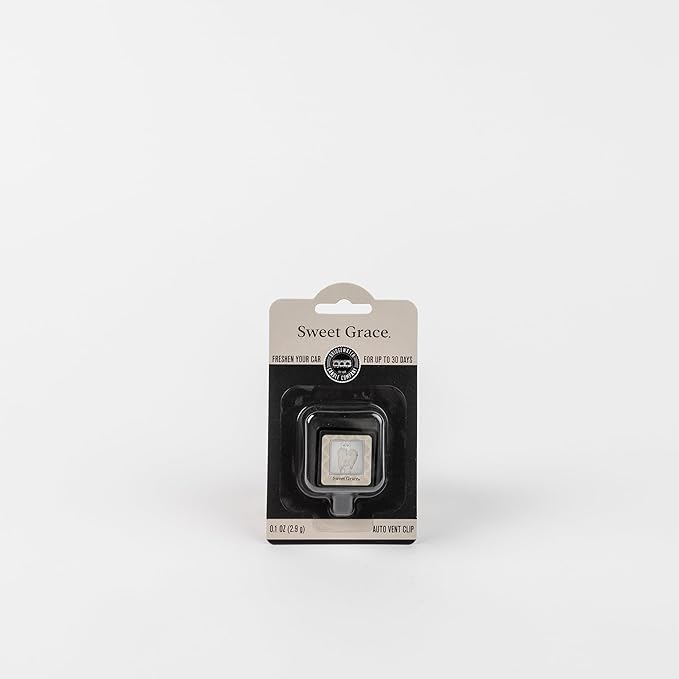 Bridgewater Candle Highly Fragranced Car Air Freshener Auto Vent Clip-Sweet Grace