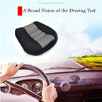 Srutirbo Car Booster Seat Cushion Raise The Height for Short People Driving Hip (Tailbone) and Lower Cack Fatigue Relief Suitable for Trucks, Cars, SUVs, Office Chairs, Wheelchairs (Black and Gray)