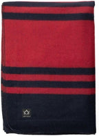 Arcturus Rainier Wool Blanket - Warm, Heavy, Washable, Bed Blanket | Great for Home & Camping (Lava Canyon, Queen)