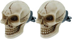 Skull Car Air Fresheners Cute Cool Funny Air Conditioning Vent Perfume Diffuser Decoration Interior Car Accessories 2 pcs