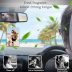 Custom Air Freshener for Car, Personalized Air Fresheners, Custom Double Sided photo Air Freshener, for Wardrobe, Bathroom and Hanging Ornaments (Rectangle)