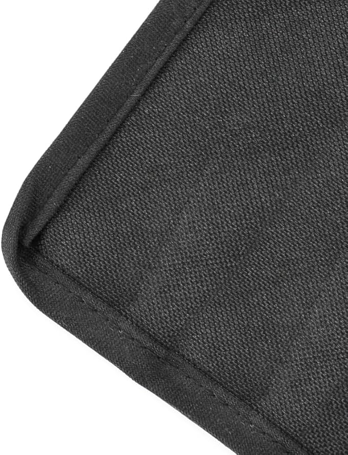 Amazon Basics Waterproof Dog Car Seat Cover, Scratch Proof Protector for Pet, Car Back Bench, 56 x 47 inch, Black