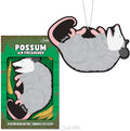 Archie McPhee 12992 Possum Air Freshener in Banana Peel Scent Grey 4-5/8 inch Long