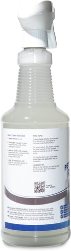 Magic Finish Pet Odor & Stain Remover (32 oz) – Enzyme Cleaner for Dog & Cat Urine, Vomit, and Messes – Kid & Pet-Friendly Rug & Multisurface Upholstery Deodorizer with Apple Blossom Scent