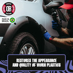 DUB BOYZ Reboot Trim & Plastic Restorer – 16 oz, Restores Faded Surfaces, UV Protection, Water-Resistant Finish, Easy Application for Exterior & Interior Use