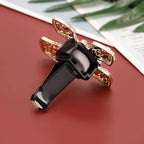 2PCS Cross Car Air Vent Clip Shiny Rhinestone Car Essential Oil Diffuser Car Interior Charm Decoration Accessories for Women Men Auto Interior Decor