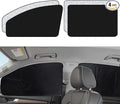 XCBYT Car Window Shades - 4 Pack Car Window Covers 99% UV Protection Magnetic Fordable Privacy Sun Shade for Baby