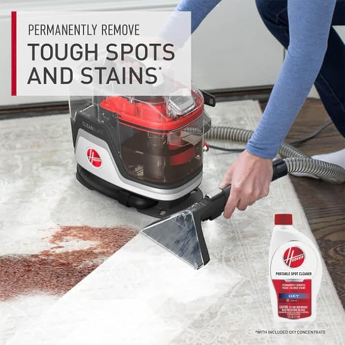 Hoover FH14000 Cleanslate Portable Carpet Cleaner (Renewed)