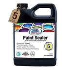 RainGuardPro Acrylic Paint Sealer 5 Gallons | Indoor Outdoor Protection | Water-Based, VOC-Free | Shields Surfaces from Water, UV, Weather | Easy Application | Semi-Satin Finish