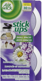 Air Wick Stick Ups Small Spaces Air Freshener Lavender & Chamomile 2-Count (Pack of 4)