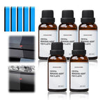 Plastics Parts Crystal Coating, 2025 Upgraded Leather Plastic Polishing Renovation Coating Agent, Car Trim Restorer with Sponge, Crystal Coating for Cars Interior or Exterior (5)