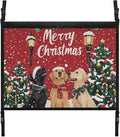 Christmas Puppy Car Roof Storage Bag Car Seat Back Hanging Bag Multi-Purpose Car Bag Storage Box Organizer Pouch Pocket Inner Car Accessories Compatible with Most Vehicles