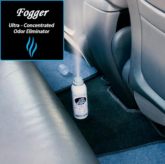 Fogger Odor Eliminator Air Freshener! Deodorizer Spray for Home Odors, Instantly Removes odors in Car Deodorizer, Home and kitchen, room, odor eliminating fogger (Super Strength Cinnamon)