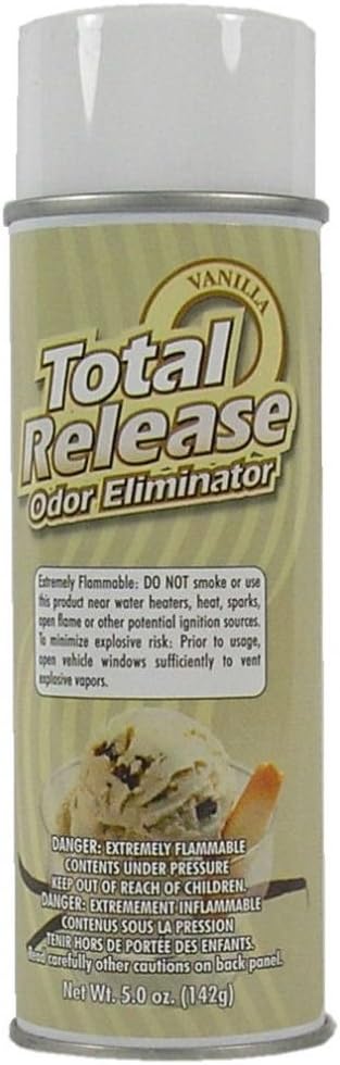 HI-TECH Total Release Odor Eliminator | Car Air Freshener Fogger | Vanilla (1 Pack)