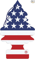 Little Trees Hanging Car and Home Air Freshener, Vanilla Pride Scent, 3 Pack