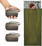 Emergency Sleeping Bag Survival Bag 3 Pack | Thermal Waterproof Mylar Bivy Sack for Adults | Portable Emergency Sleeping Bags for Survival, Extreme Cold, Camping, Hiking, and Outdoor Emergency Gear