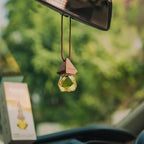 Car Air Freshener 8ml | Perfume Style Freshener Inspired by J.P.G Le male elixir Fragrance | Natural Essential Oil Glass Bottle with Wooden Diffuser | Lasts Up to 60 Days