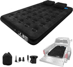 Umbrauto Air Mattress for 5.5-6.5 ft Short Bed Full-Size Trucks, Pickup Truck Airbed Mattress with Corded Air Pump for Outdoor Travel