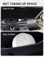 Proadsy 2026 Upgrade Front Windshield Sun Shade Foldable Sunshade Protector Custom Fit 2020-2025 Palisade Accessories