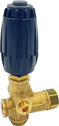 Annovi Reverberi VRT3-310EZ Unloader, Black Spring, 4500 PSI, 10.5 GPM, Adjustment Knob, EZ Start, Brass